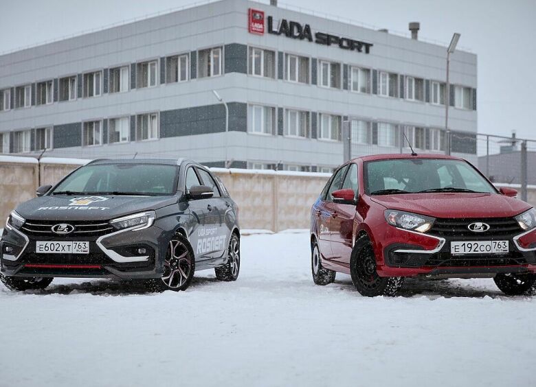 Изображение АВТОВАЗ представляет новую LADA Granta Sport в кузове лифтбек