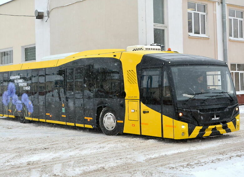 Изображение МАЗ выпустил необычный электробус