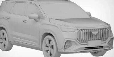 Geely запатентовала в России новейший семиместный кроссовер