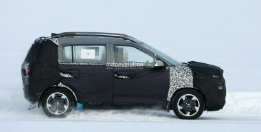 Hyundai «застукали» за дорожными испытаниями новейшего бюджетного кроссовера