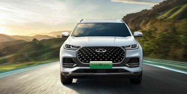 Chery рассекретила технические характеристики нового кроссовера Tiggo 8 Pro e+