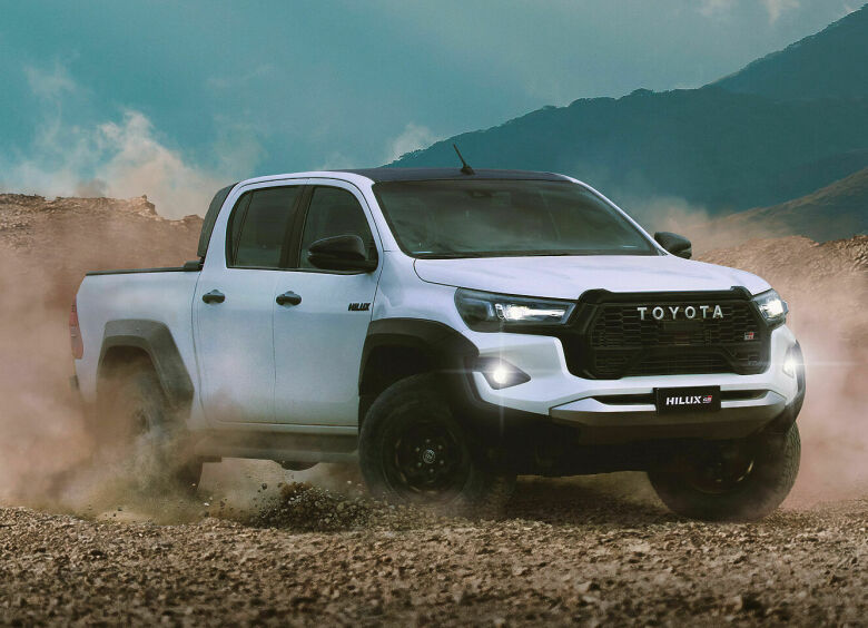 Изображение В России появились неожиданные пикапы Toyota Hilux