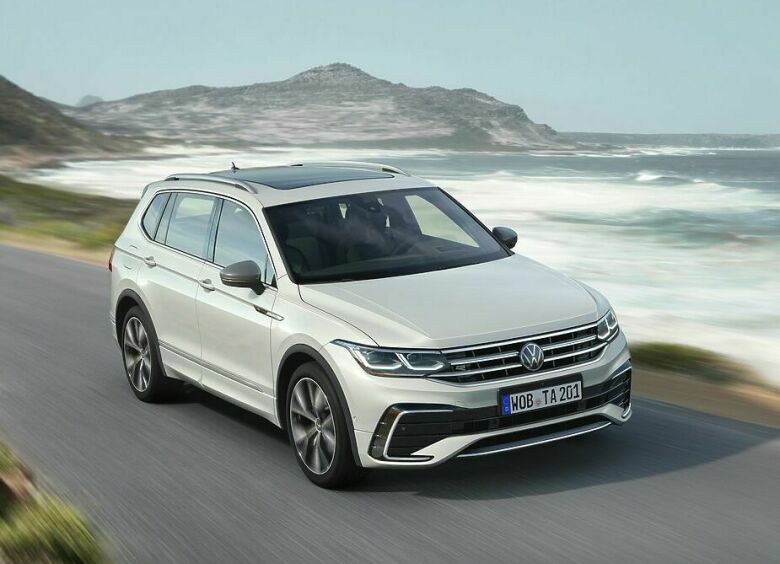 Изображение Российские дилеры начали принимать заказы на семиместный Volkswagen Tiguan