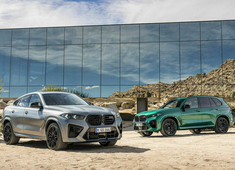 Изображение BMW представила обновленные кроссоверы X5 M и X6 M Competition