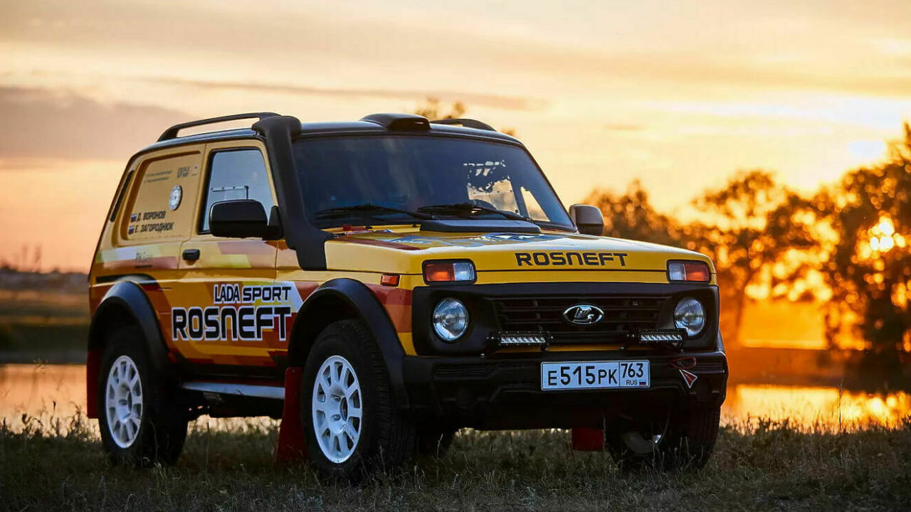 Lada Niva Legend металл модель