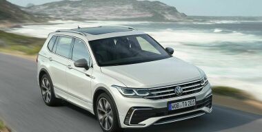 Российские дилеры начали принимать заказы на семиместный Volkswagen Tiguan