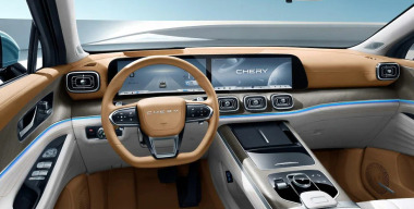 Chery показала салон нового Tiggo 9, который приедет в Россию