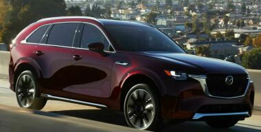 Фото кроссовера Mazda CX−90 слили в Сеть перед самой премьерой