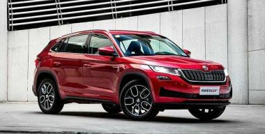 В России появились кроссоверы Skoda Kodiaq GT из Китая