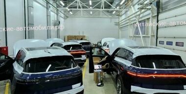 В Россию привезли первую партию кроссоверов Voyah Free