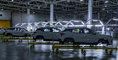 Фото завода "Москвич".