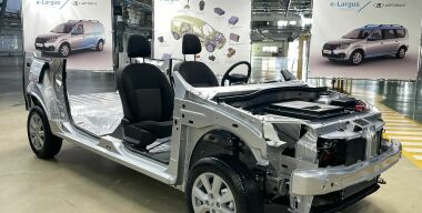 АВТОВАЗ вывел на тесты электрический LADA Largus