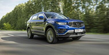 Geely выкатила новый старый кроссовер Azkarra