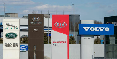 Российский авторынок «просел» в августе на 62%