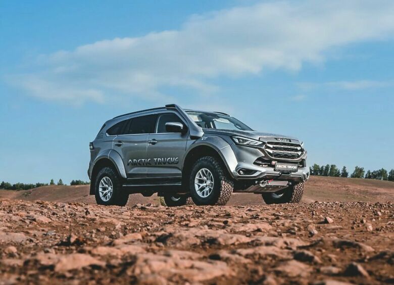 Изображение Внедорожник Isuzu MU-X подготовили к экстремальному бездорожью