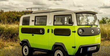 Отражение «Буханки»: немцы построили очень странный микроавтобус