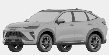 Haval запатентовал в России внешность нового купеобразного кроссовера H6S