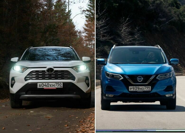 Изображение Азиатский коктейль: сравнительный тест-драйв Toyota RAV4 и Nissan Qashqai