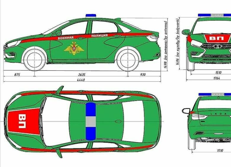 Изображение Рассекречены изображения новой LADA Vesta для спецслужб