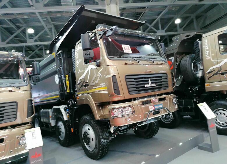 Изображение Вместо Scania и Volvo: МАЗ показал огромный карьерный самосвал