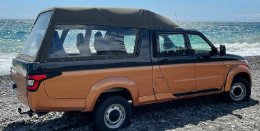 Как выглядит УАЗ «Профи», из которого зачем-то сделали кабриолет