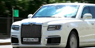 Новый президент Туркменистана купил себе бронированный Aurus