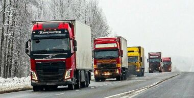 Сотни российских фур «зависли» на литовской границе