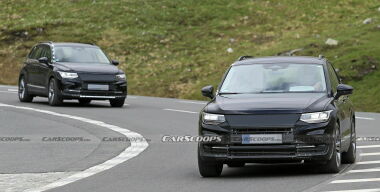 Volkswagen Tiguan третьего поколения впервые замечен на тестах