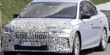 Skoda приступила к дорожным испытаниям обновленной Octavia