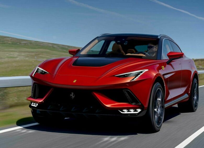 Изображение Ferrari сузил тираж новейшего кроссовера Purosangue еще до премьеры