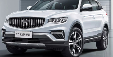 Китайский кроссовер Geely Atlas пережил очередное обновление