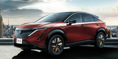 Новый кроссовер Nissan Ariya похвастался крутым дизайном