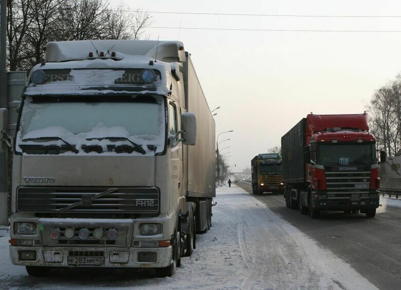 Изображение Нет пути домой: на польско-украинской границе задерживают российские и белорусские фуры