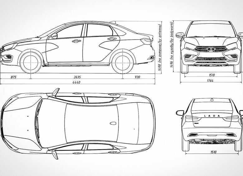 Изображение Новая LADA Vesta-2022: самые свежие подробности