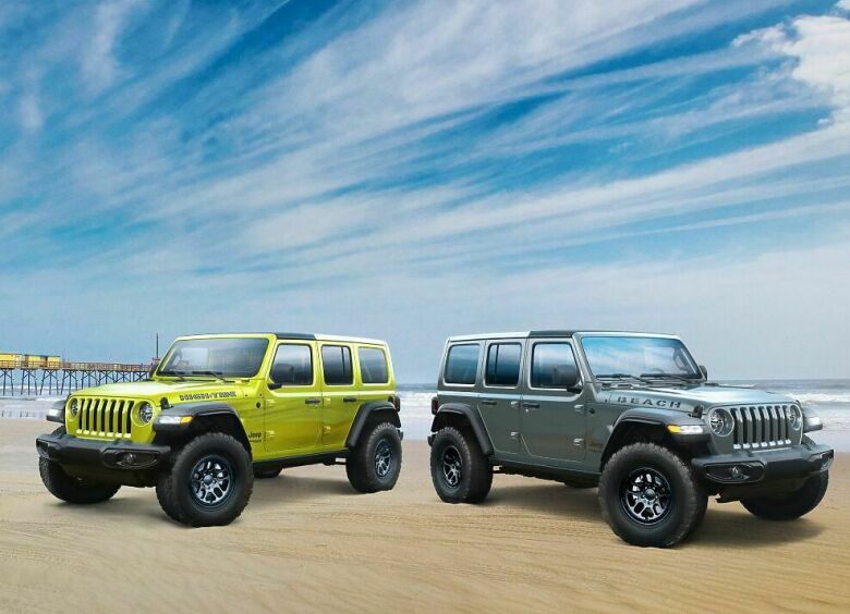 Изображение Легендарный Jeep Wrangler получил новые версии и цвета