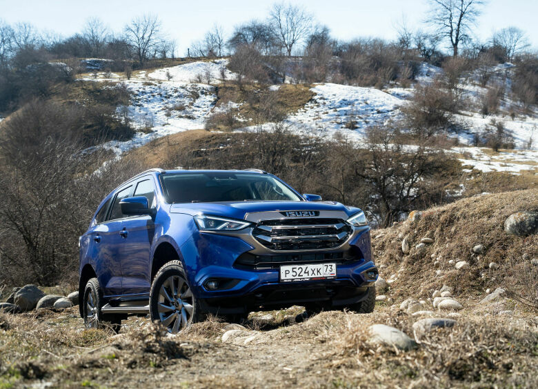 Изображение Умный «холодильник»: первый тест-драйв внедорожника Isuzu Mu-X