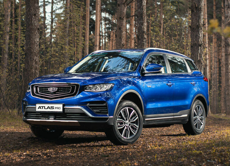 Изображение Россияне бросились расхватывать кроссоверы Geely Atlas Pro