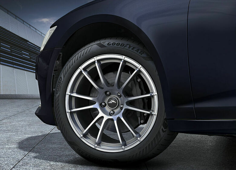 Изображение Шины, готовые к любым поворотам. Goodyear Eagle F1 Asymmetric 6