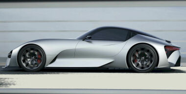 Lexus готовит к выпуску «огненного» наследника LFA