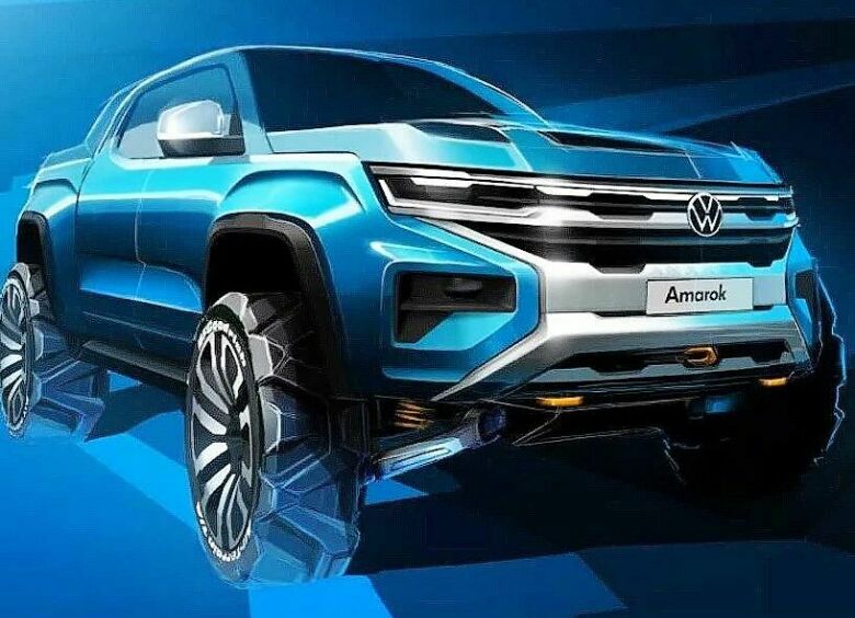 Изображение Немцы показали новейший Volkswagen Amarok