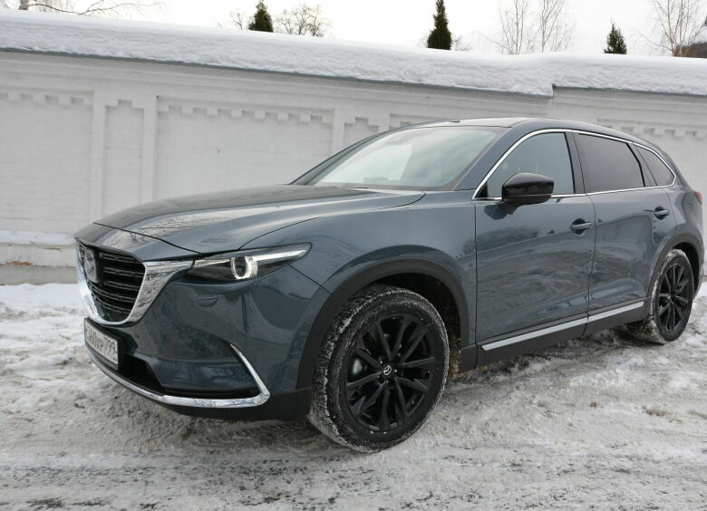 Изображение Красное на черном: тест-драйв особенной Mazda CX-9 Noir