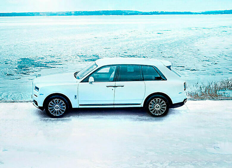 Изображение Rolls-Royce посвятил спецверсию кроссовера Cullinan озерам Сибири