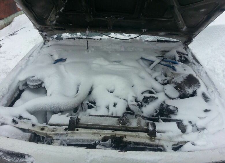 Изображение Как после сильных снегопадов водители «убивают» ремень ГРМ и мотор