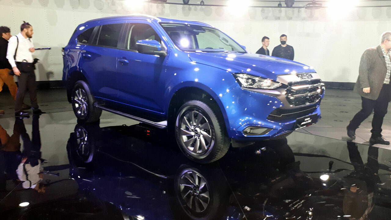 Isuzu mu x габариты