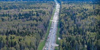 Минское шоссе М1 «Беларусь» стало платным