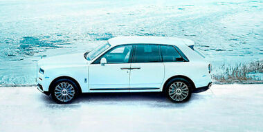 Rolls-Royce посвятил спецверсию кроссовера Cullinan озерам Сибири