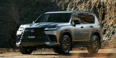 У новейшего Lexus LX появится версия для лютого бездорожья