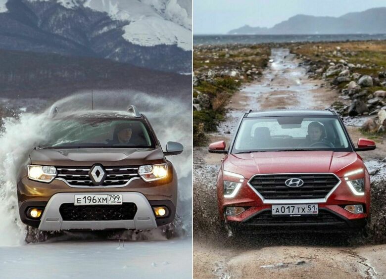 Изображение Битва за ТОП: сравнительный тест-драйв Hyundai Creta и Renault Duster