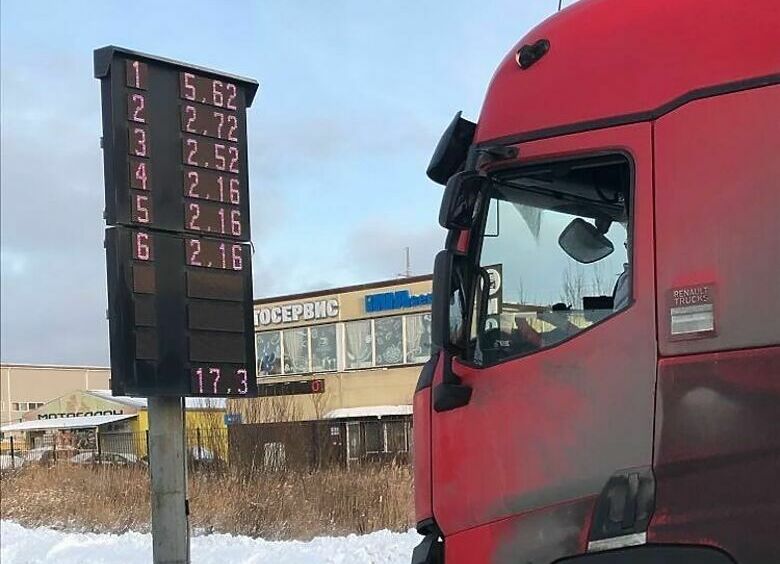 Изображение Водители грузовиков требуют отменить для них штрафы, вынесенные в автоматическом режиме