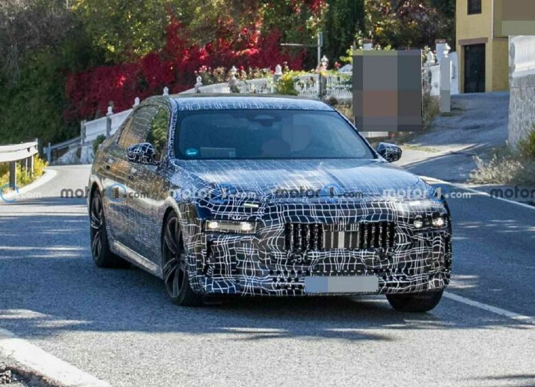 Изображение Новый BMW 7-й серии опять замечен на тестах